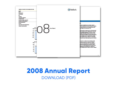 2008 Annual Report. Download PDF